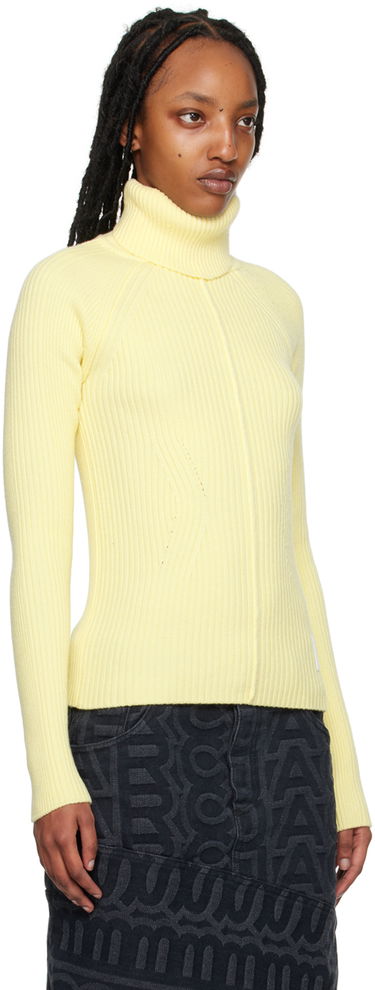 Sveter Marc Jacobs Marc Jacobs Ribbed Turtleneck Sweater Žltá | N604W07RE22, 1