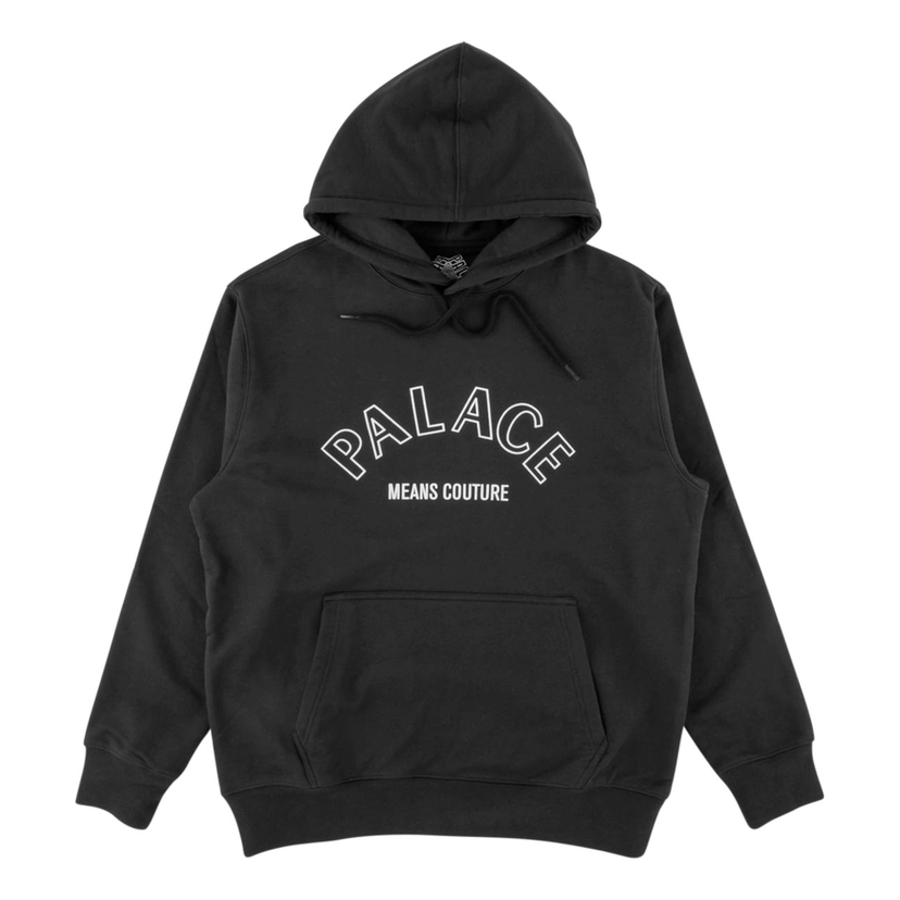 Mikina Palace Couture Hoodie Čierna | P14HD052