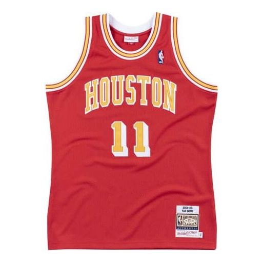 Dres Mitchell & Ness Rockets Yao Ming Basketball Jersey Červená | AJY4CP18179-HROSCAR04YMI