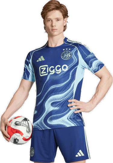 Dres adidas Performance Ajax Amsterdam 25/26 Away Jersey Modrá | JP1447, 2