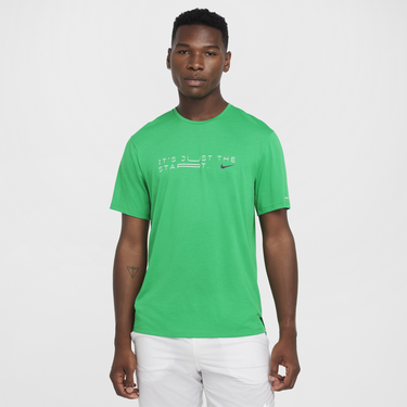 Tričko Nike Green Running T-Shirt Zelené | hf0904-324, 4