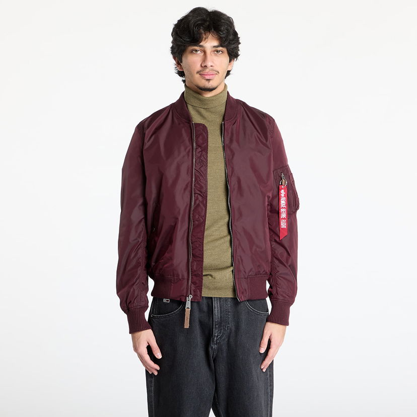 Bunda Alpha Industries Inc. MA-1 TT Two Tone Dark Maroon Vínová | 191103-419