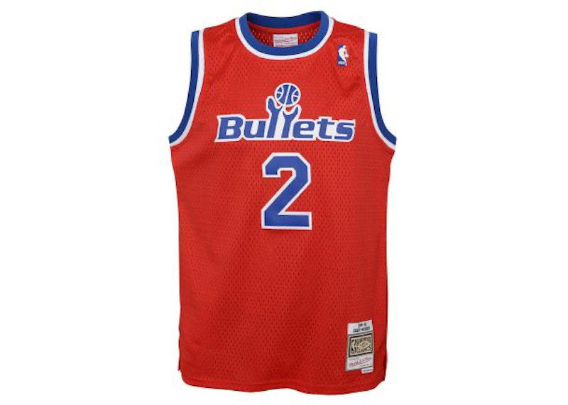 Dres Mitchell & Ness Mitchell & Ness Washington Bullets Chris Webber 1994-95 Swingman Jersey Červená | 9N2B7BRD0-WBUCW-Y94