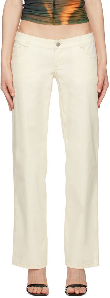 Nohavice Miaou Miaou Atlas Trousers Béžová | 1023SCCRE, 0