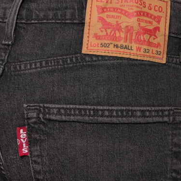 Nohavice a džínsy Levi's 502 Taper Hi Ball Čierna | 57783-0105M, 1