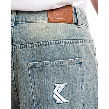 Šortky Karl Kani Karl Kani OG Denim Baggy Jorts W30 Modrá | KK60100001, 3