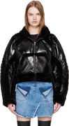 Ottolinger Fitted Faux-Fur Hooded Jacket
