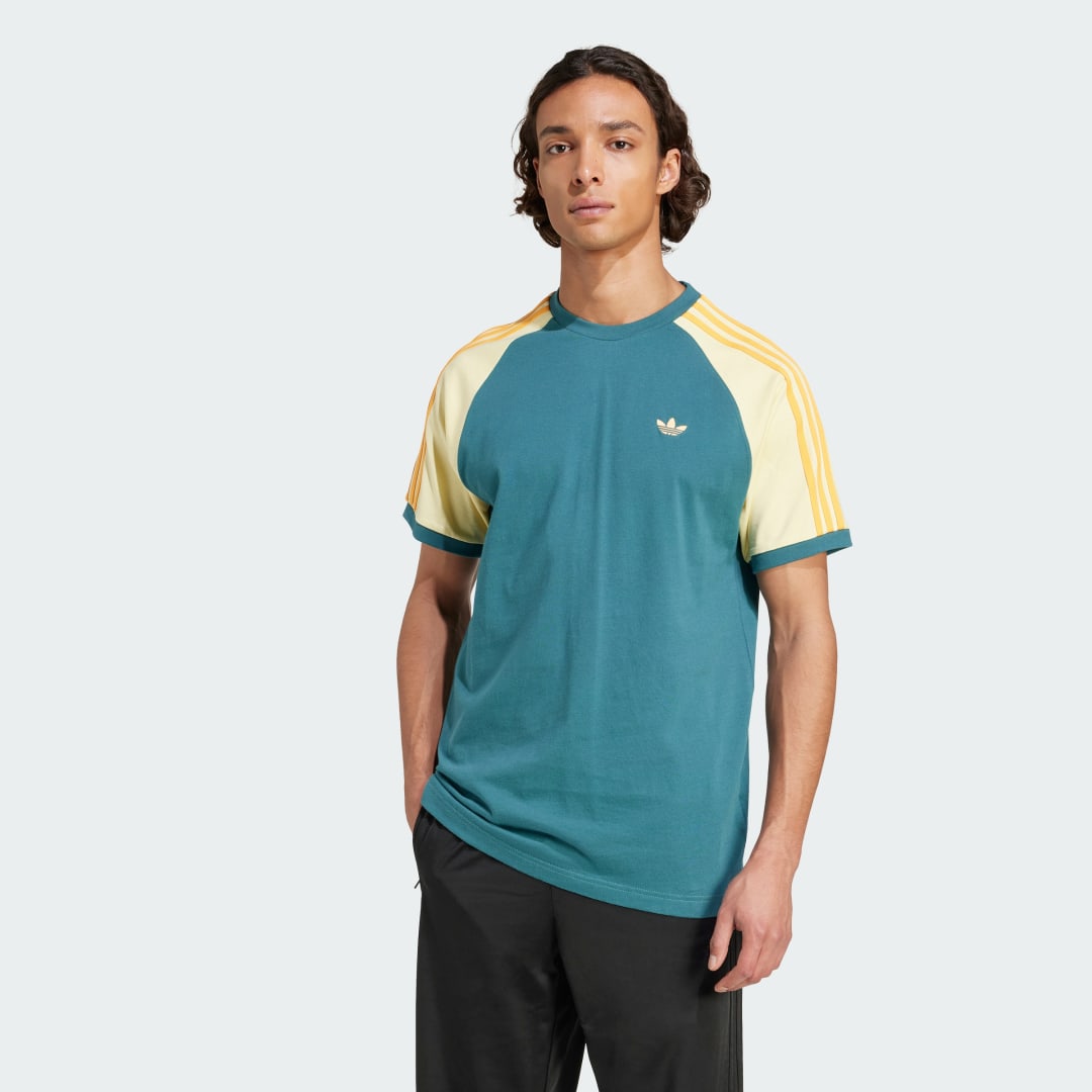 Tričko adidas Originals Originals Cali T-Shirt Zelené | KC4961, 0