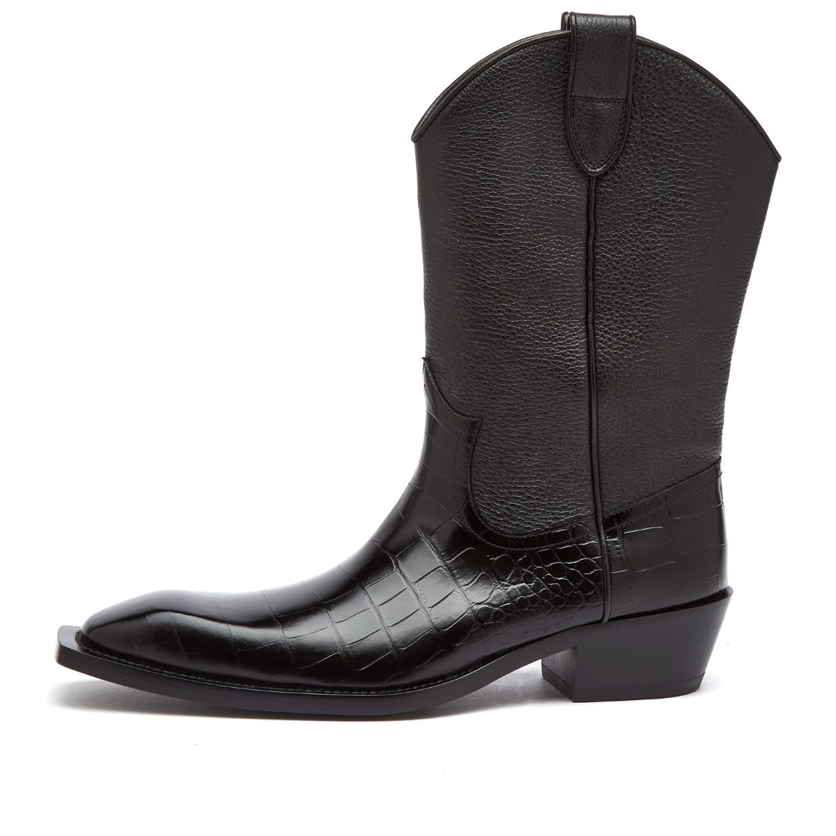 Tenisky a topánky Martine Rose Cowboy Boot Black Čierna | 1061LE02001-BLK, 0