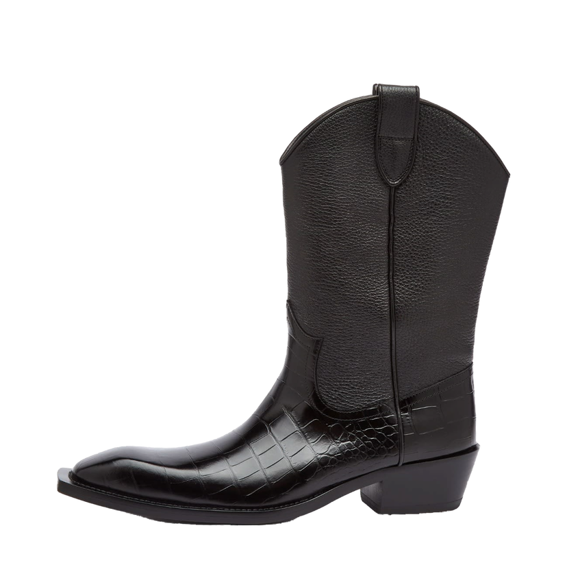 Tenisky a topánky Martine Rose Cowboy Boot Black Čierna | 1061LE02001-BLK