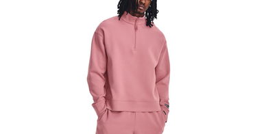 Mikina Under Armour Summit Knit 1/2 Zip Sweatshirt Ružová | 1377174-697, 1
