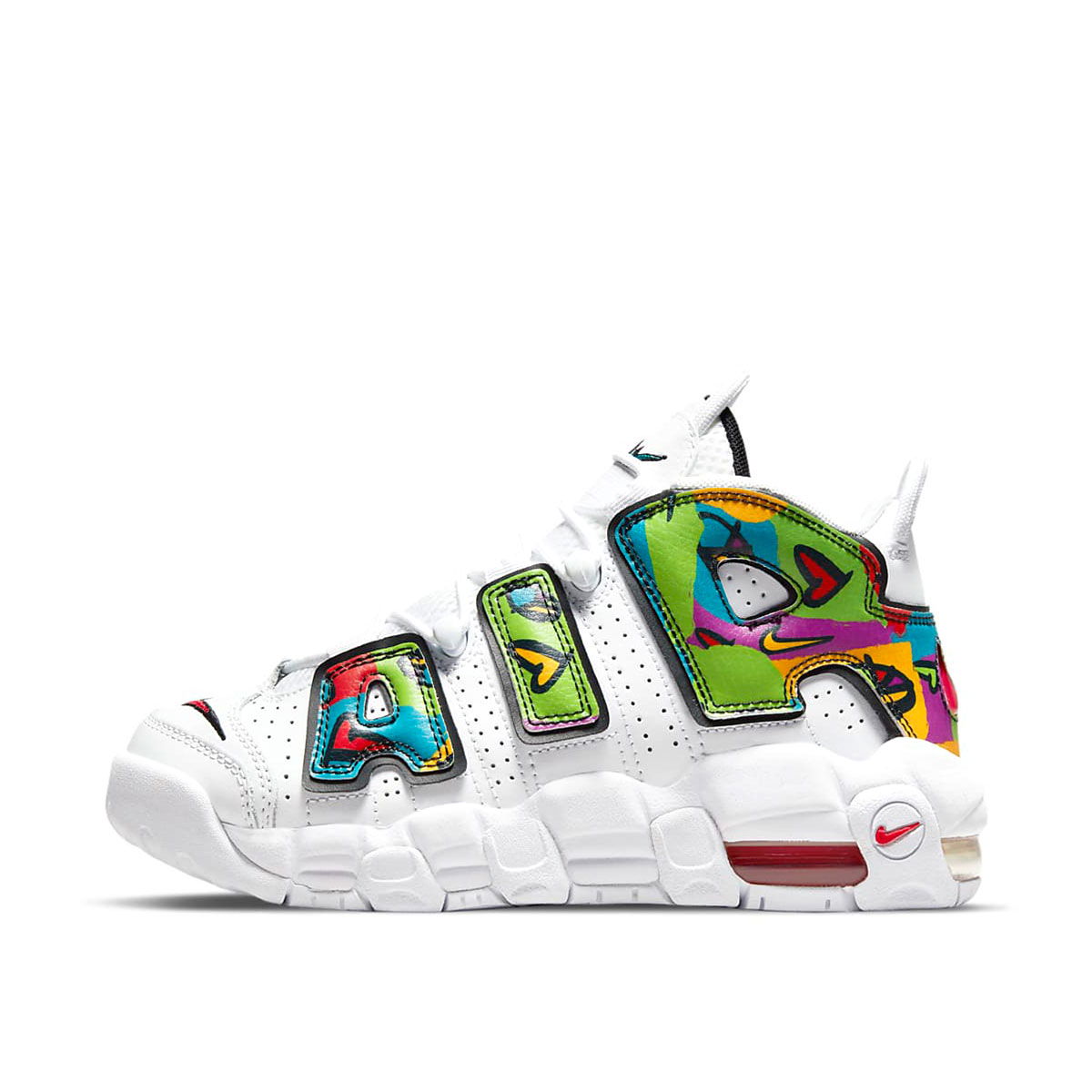 Tenisky a topánky Nike Air More Uptempo "Peace, Love, Basketball" GS Biela | DM8155 100, 1