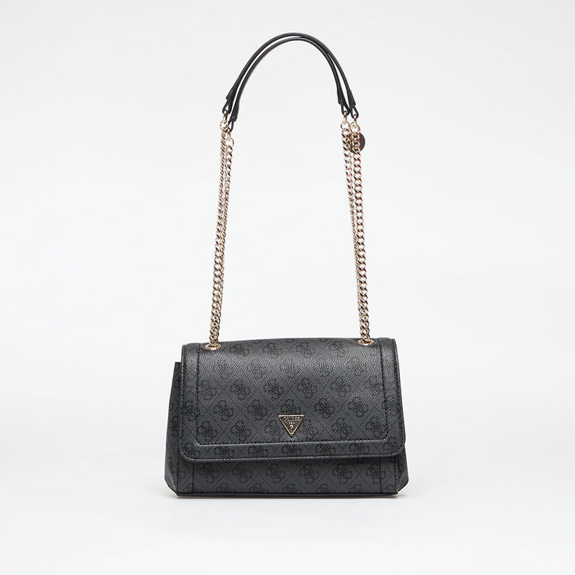 Kabelka GUESS Guess Noelle II Convertible Crossbody Flap Bag Čierna | HWBG9672210-CLO
