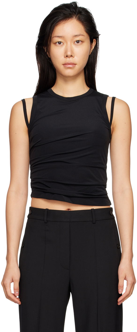 Helmut Lang Exclusive Ruched Tank Top