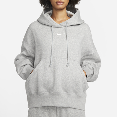 Mikina Nike Sportswear Phoenix Fleece Over-Oversized Pullover Hoodie Šedá | DQ5858-063, 3