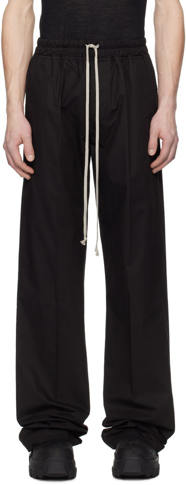 Nohavice Rick Owens Rick Owens Hollywood Dietrich Drawstring Trousers Čierna | RU01E5378 P, 0