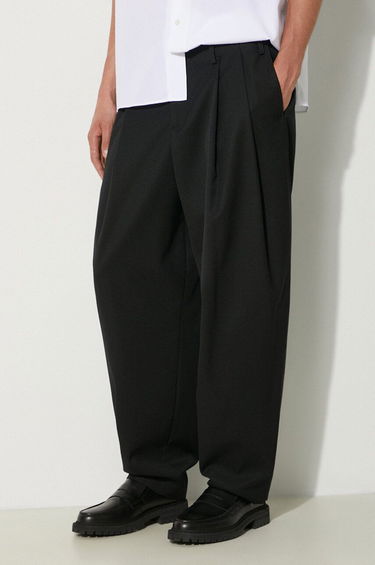 Nohavice KENZO Relaxed School Boy Trousers Čierna | FE65PA3799RD.99, 0