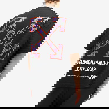 Tričko Off-White Star Arrow Skate T-Shirt Čierna | OMAA120S25JER0081001, 3