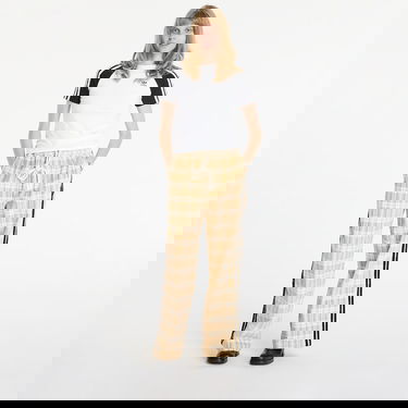Nohavice adidas Originals SONG FOR THE MUTE Plaid Pant Béžová | KC3140, 3