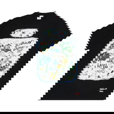 Tričko Supreme Yohji Yamamoto x Paint Tee Čierna | FW22T3 BLACK, 1