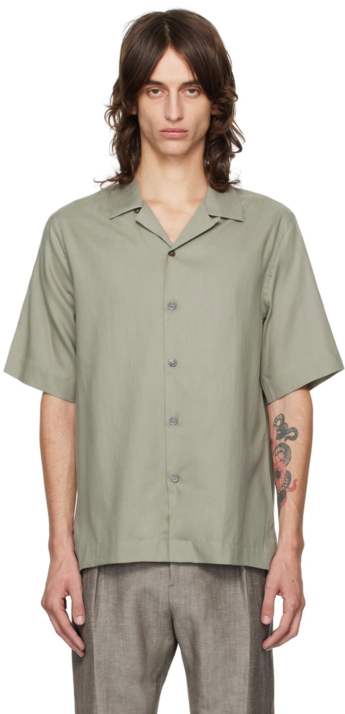 Košeľa Paul Smith Paul Smith Button-Down Shirt Zelené | M1R-905U-N02417-34, 0