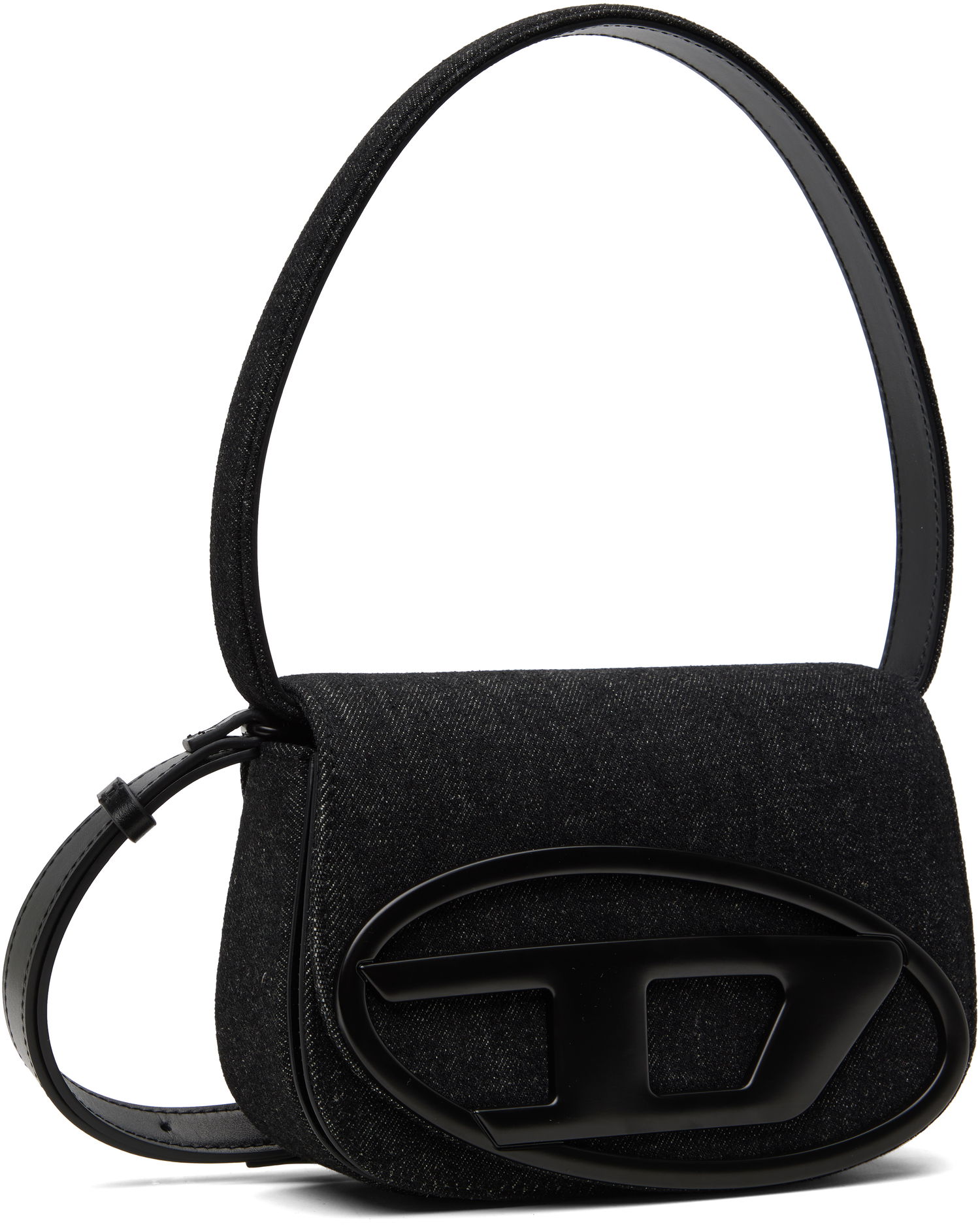 Kabelka Diesel 1dr Denim Shoulder Bag Čierna | X08396 P6901, 1