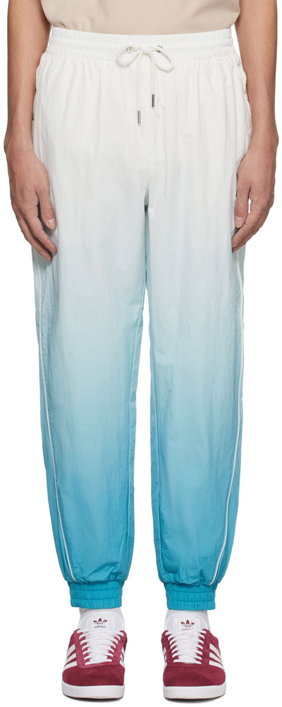 Tepláky Tommy Hilfiger Tommy Jeans White & Blue Degrade Track Pants Tyrkysová | DM18054 CV3, 0