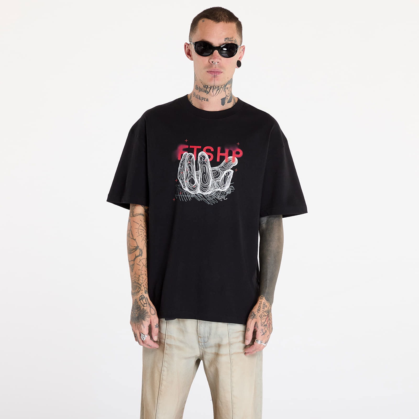 FTSHP Handful T-Shirt UNISEX Black XS