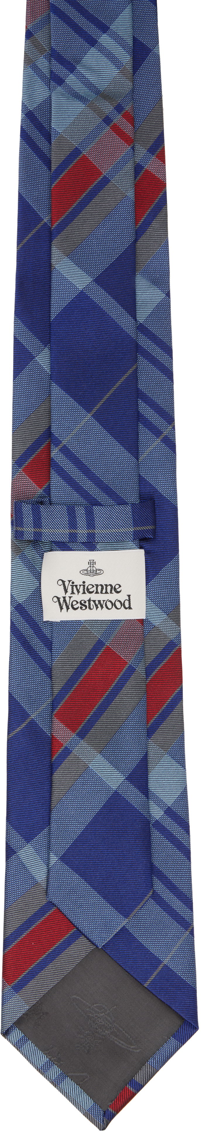 Šál Vivienne Westwood Vivienne Westwood Tartan 8.5 cm Tie Modrá | 81050004-W015W-, 1