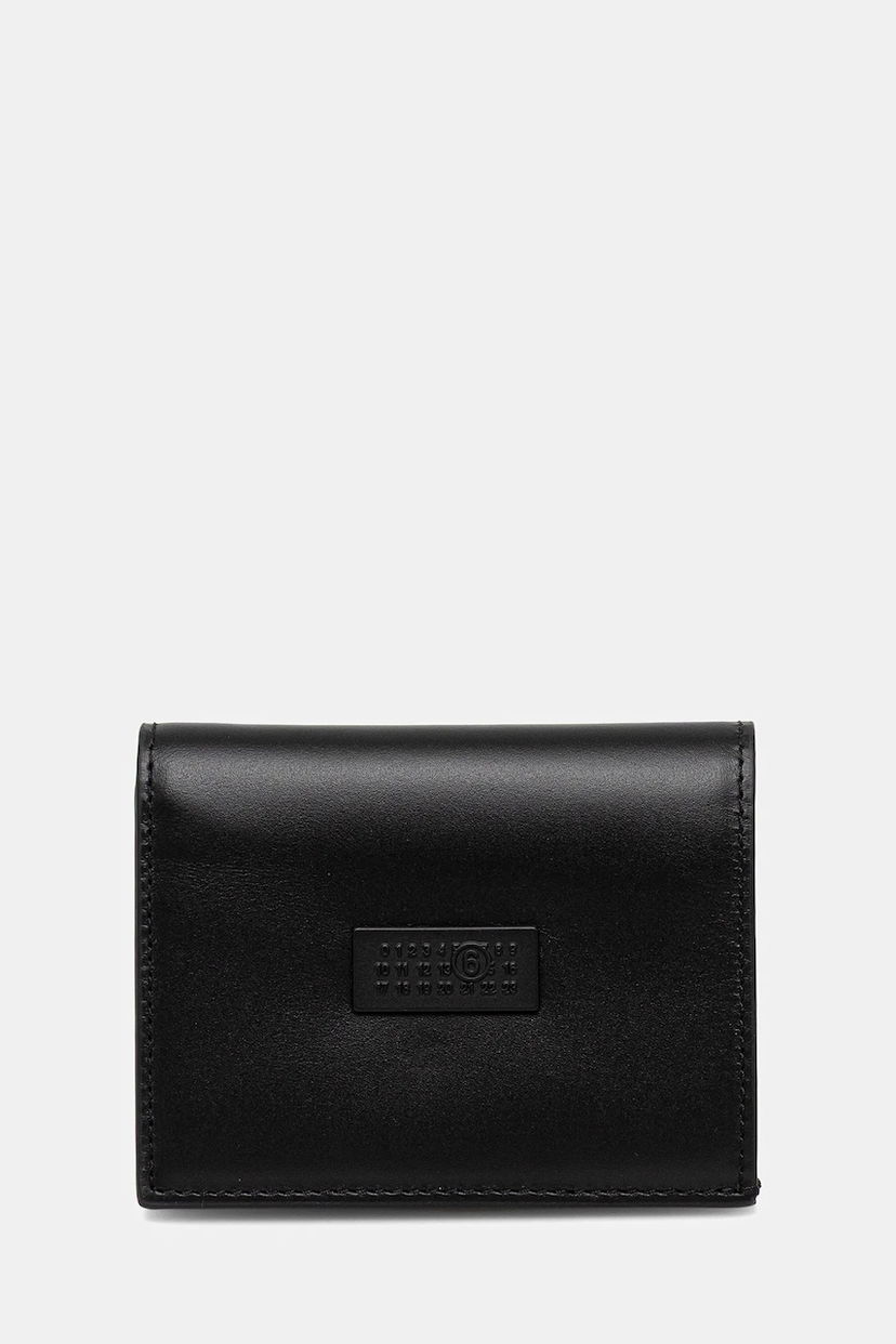 Peňaženka Maison Margiela MM6 Maison Margiela Leather Wallet Čierna | SA5UI0015.P8622.T8013