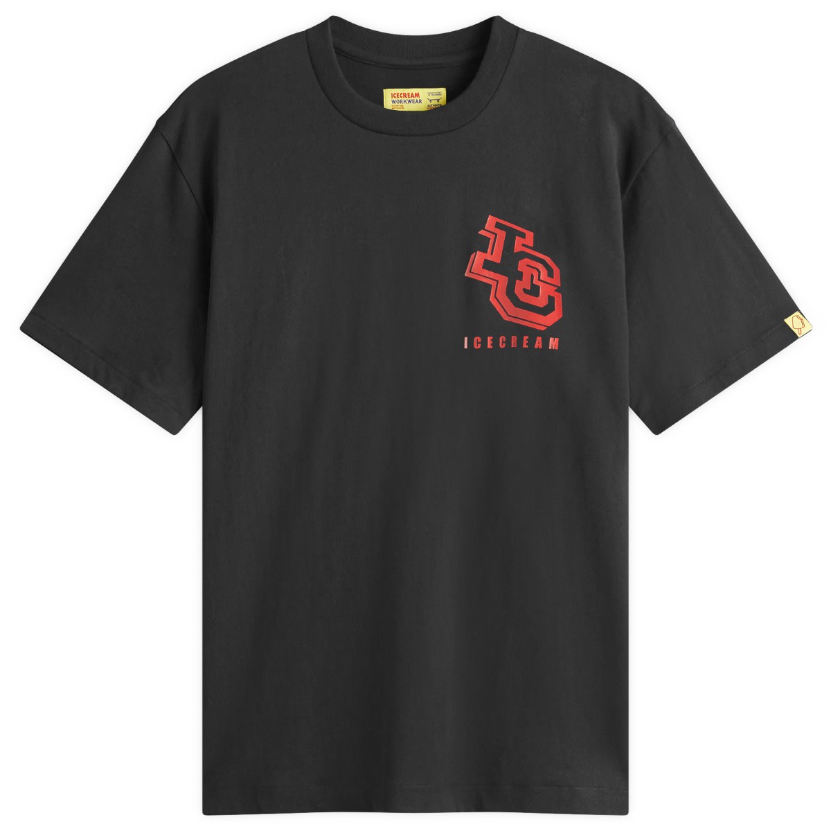 Tričko BBC IceCream Workwear T-Shirt, Size Large Čierna | ICW25109-BLK, 0