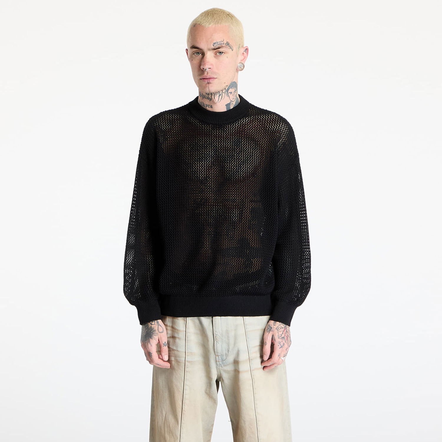 Sveter Wasted Paris Wasted Paris Drives Loose Sweater Čierna | WP_000284, 0