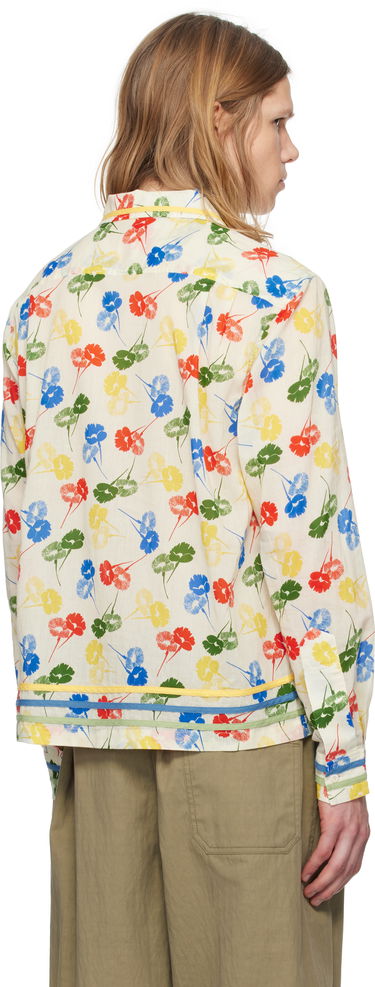 Košeľa Bode Bode Flower Stamp Long Sleeve Shirt Rôznofarebný | MRS25SH011, 2