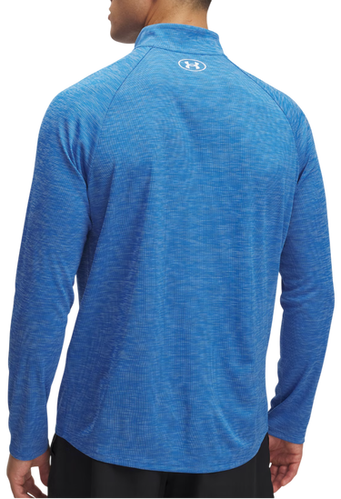 Mikina Under Armour UA Tech Textured 1/2 Zip Top Modrá | 1382797-402, 3