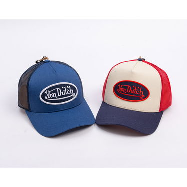 Šiltovka Von Dutch Von Dutch Classic Logo Trucker Cap Béžová | VD/0/CAS1/CLA5, 3