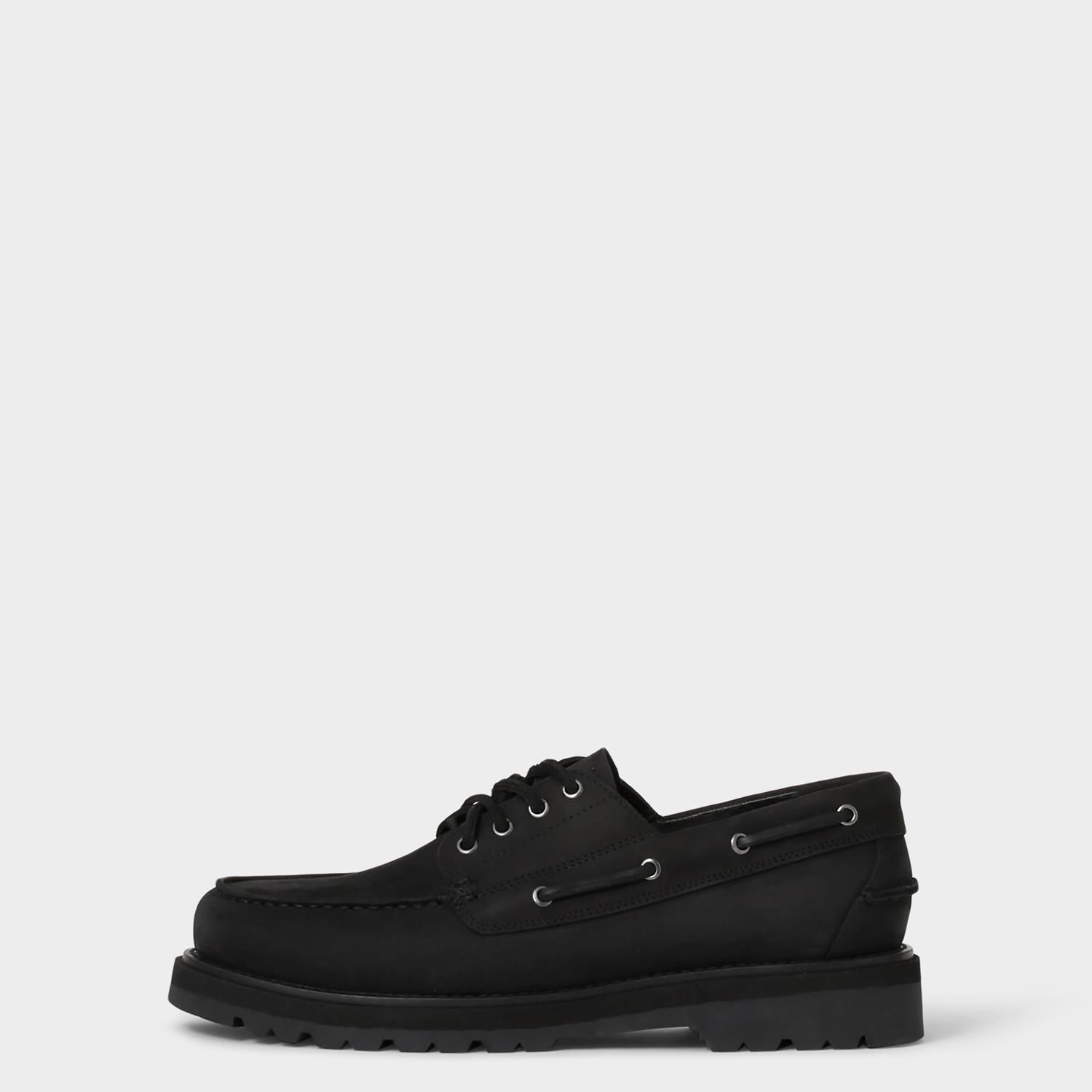 Tenisky a topánky Vagabond Vagabond Jay Nubuck Boat Shoes Čierna | 5977-050-20, 0