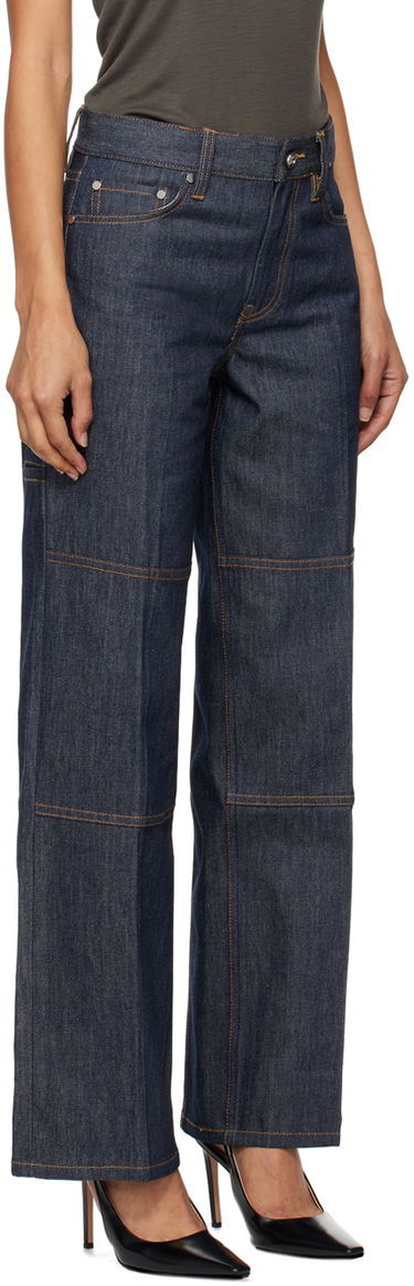 Džínsy Helmut Lang Helmut Lang Carpenter Zip Jeans Modrá | O06DW204, 1