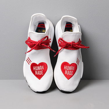 Tenisky a topánky adidas Originals HUMAN MADE x Pharrell x NMD Hu "Love" Biela | EF7223, 2