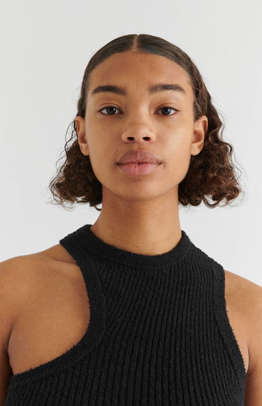 Tielko AXEL ARIGATO Scoop Asymmetric Tank Top Čierna | A2212002, 5