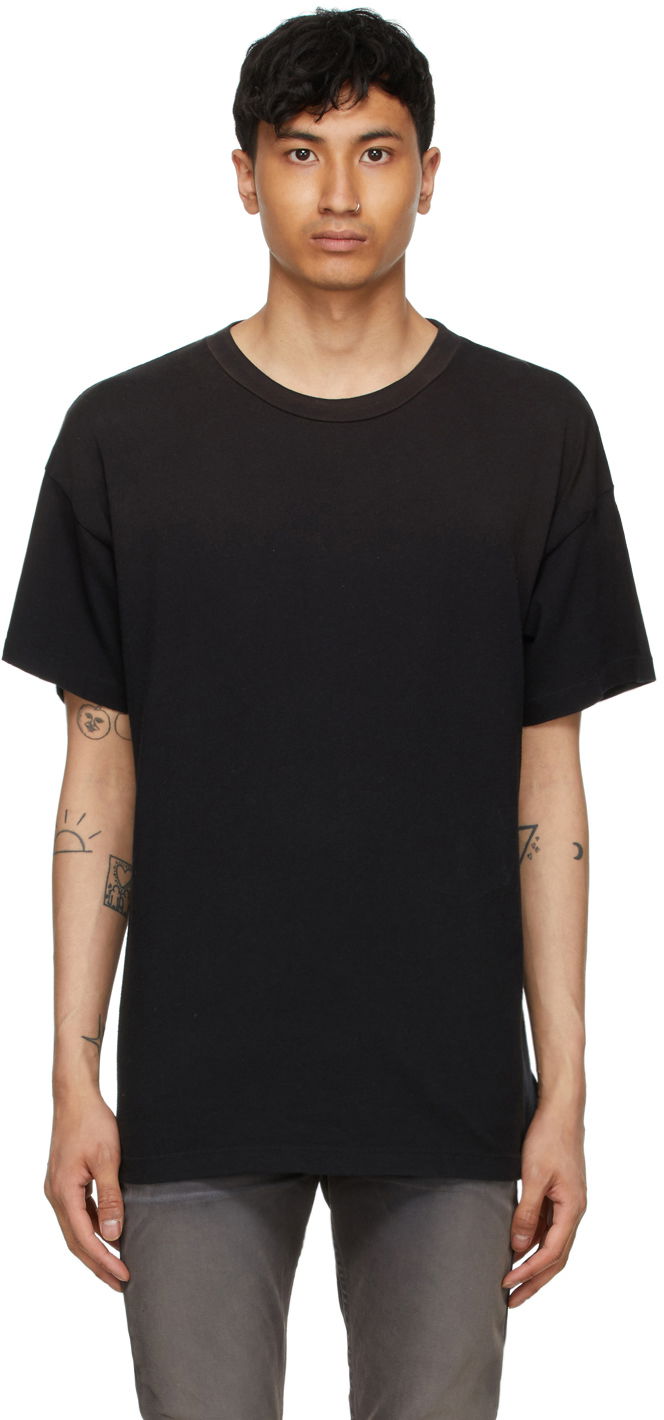 Tričko Fear of God Perfect Vintage T-Shirt Čierna | FG50-058CTJ, 0