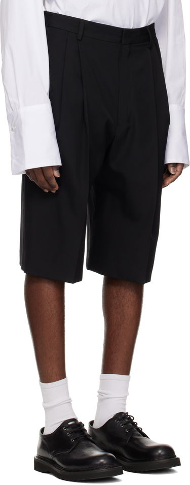 Šortky Dries Van Noten Dries Van Noten Tailored Wool Shorts Čierna | 251-020935-1063, 1