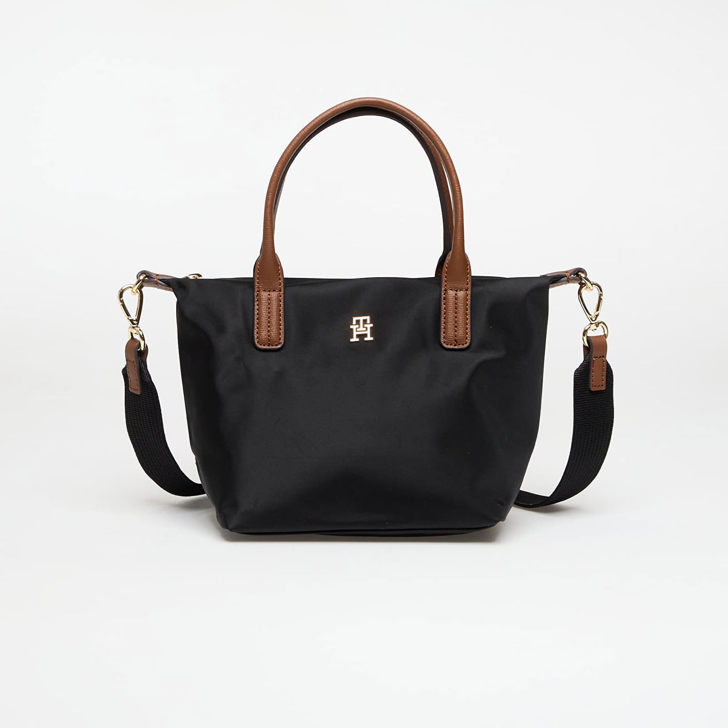 Tote bag Tommy Hilfiger Tommy Hilfiger Popette Mini Tote Čierna | AW0AW17709-BDS, 0