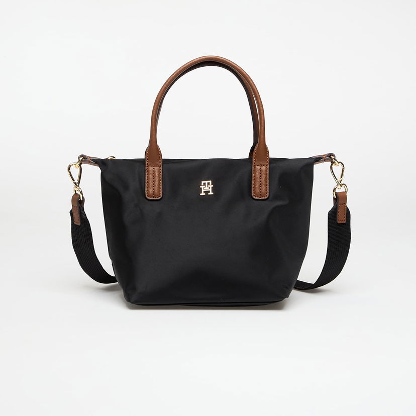 Tote bag Tommy Hilfiger Tommy Hilfiger Popette Mini Tote Čierna | AW0AW17709-BDS
