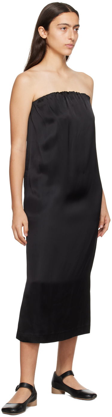 Šaty Loulou de Saison Loulou de Saison Strapless Midi Dress Čierna | SIPLE, 3