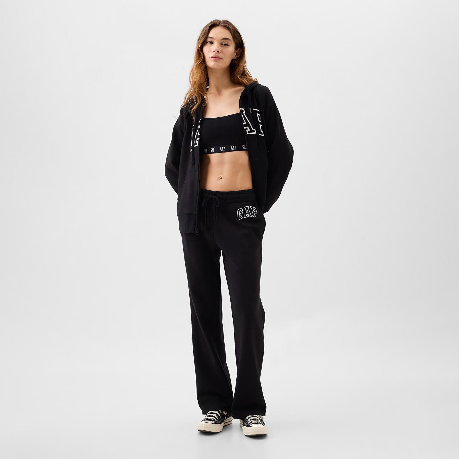 Logo Boot Sweatpants True Black M