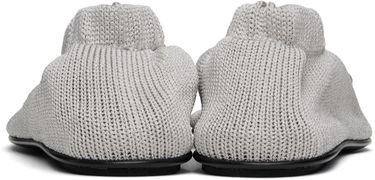 Tenisky a topánky TOTEME TOTEME 'The Knitted' Ballerina Flats Šedá | 242-WAS2358-YA0040, 1