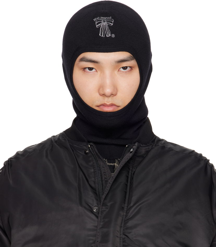 Klobúk Acne Studios Acne Studios Wool Balaclava Čierna | C40421-