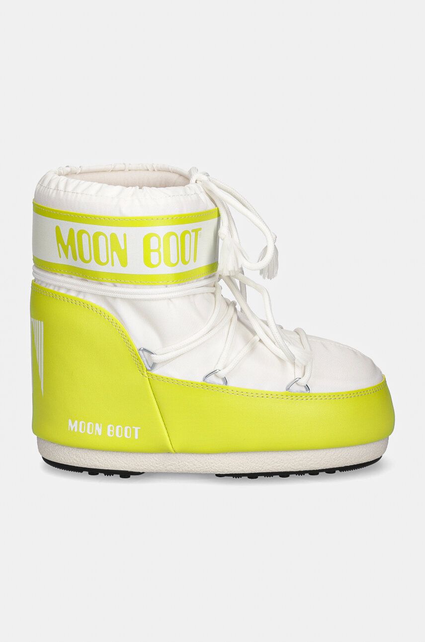 Tenisky a topánky Moon Boot MB ICON LOW NYLON Boots Zelené | 80D1409340.BA01, 1