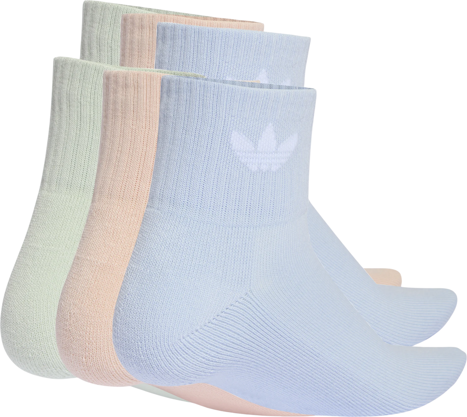 Ponožky adidas Performance Mid Ankle Socks 6-Pack Rôznofarebný | KE0663, 1