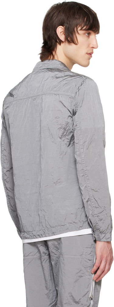 Vetrovka Stone Island Stone Island Regenerated Nylon Metal ECONYL Overshirt Šedá | K1S15 1200005 S0019, 2